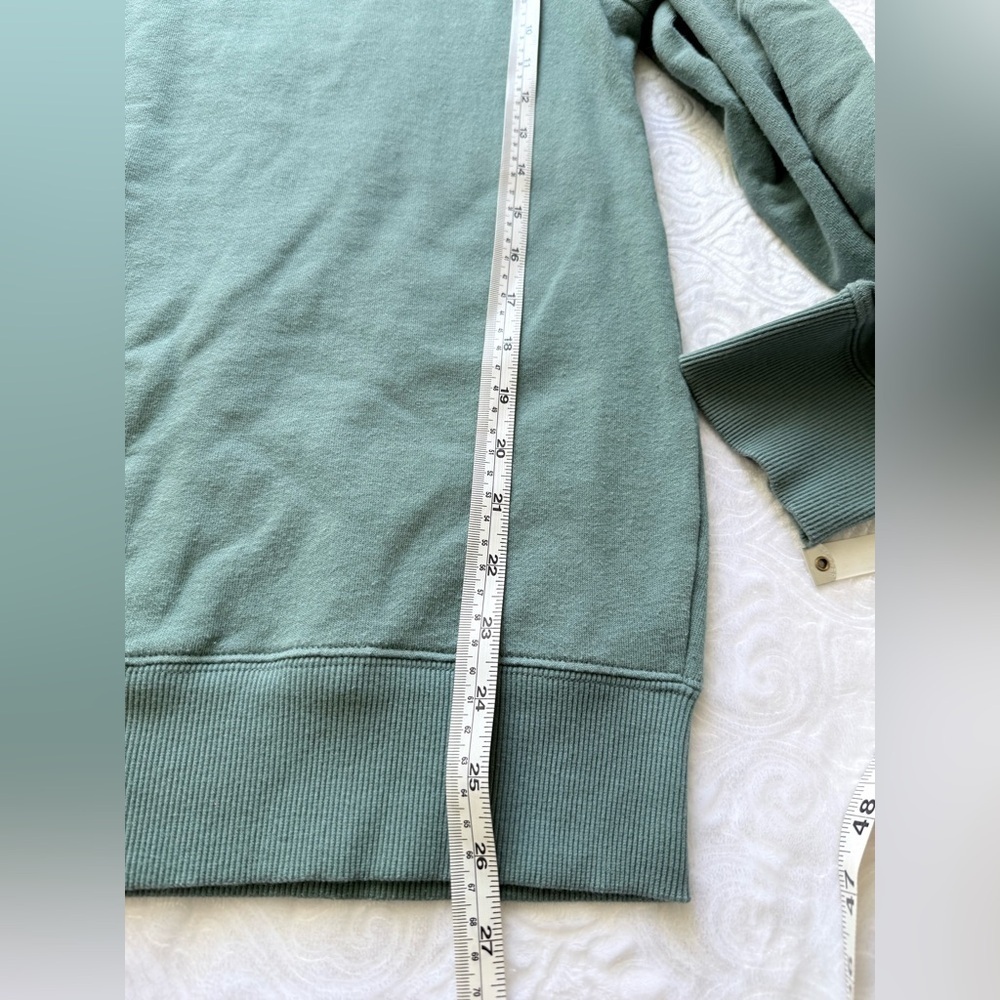 True Religion Green Crewneck Logo Sweatshirt Pullover Size M - Picture 9 of 14